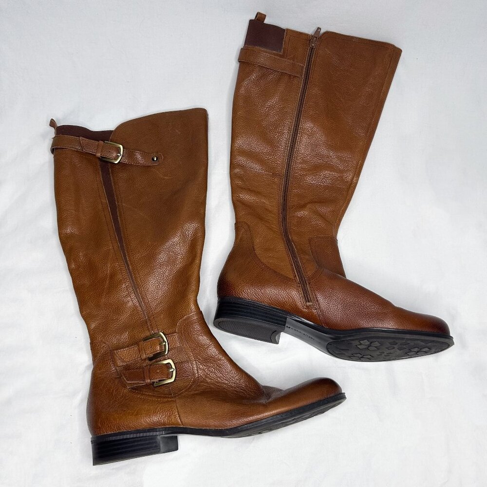 Brown Knee High Wide Calf Naturalizer Boots